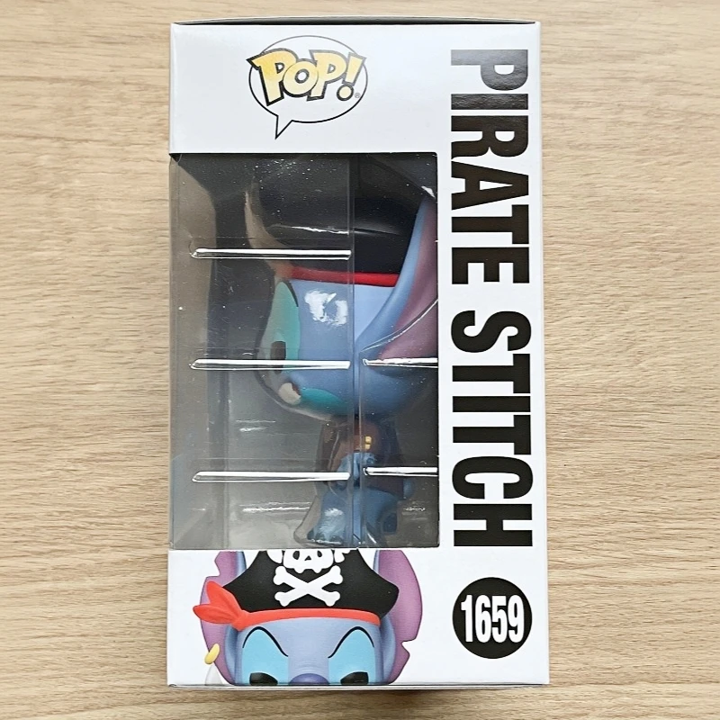 Funko Pop! Original Disney Lilo & Stitch Pirate Stitch #1659 Vinyl Figure Collectible Model Desktop Ornament Toy Gift for Fans - view 4