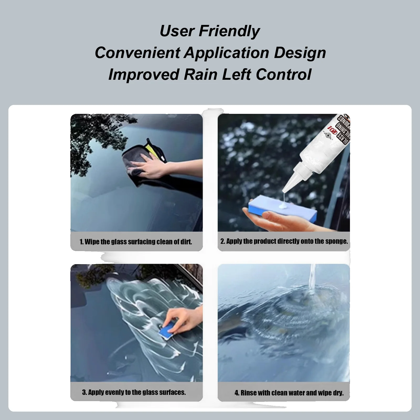 150 мл жидкость для автополировки для ухода за стеклом, состав для полировки лобового стекла, автомобильный очиститель для ремонта окон для грузовика, автофургона