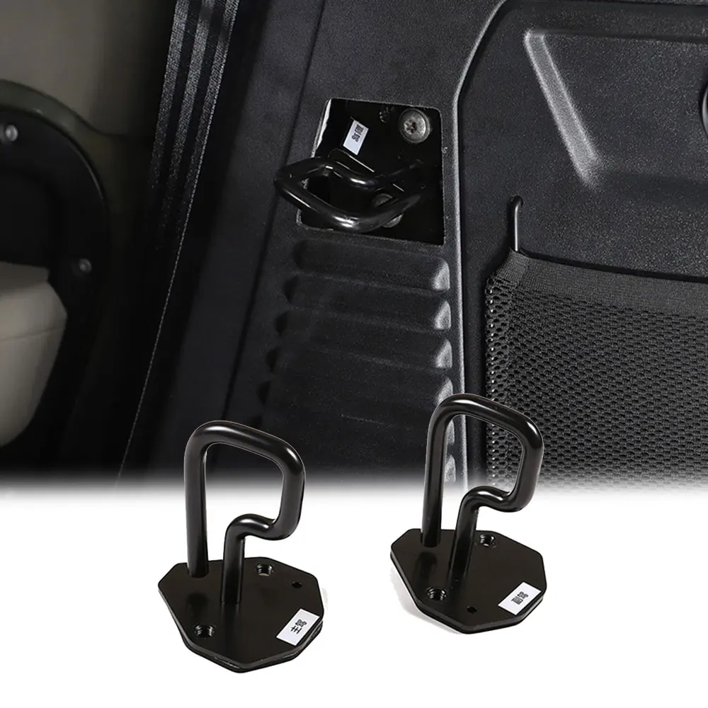 

Black Rear Metal Seat Backrest Adjustment Bracket Car Interior For Land Rover Defender 110 90 2020-2024 Car Accessories