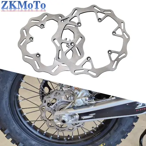 260MM 220MM 전면 후면 브레이크 디스크 브레이크 로터 디스크 KTM SX SXF XC XCF XCW EXC EXCF For Husqvarna FE TE FC TC FX TX 1994-2023