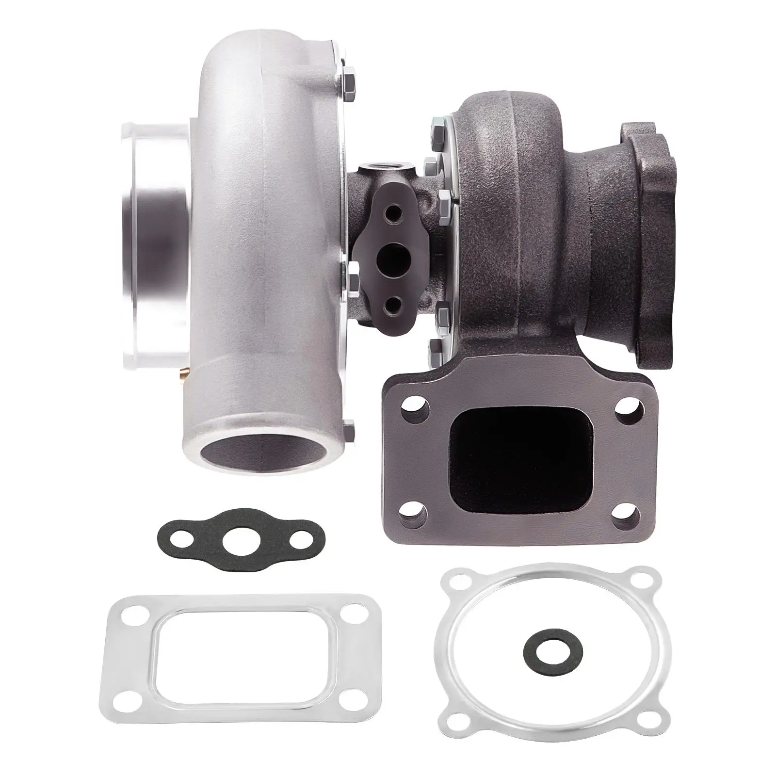 Upgraded5582540 T3 Turbocharger AR.70 AR.63 Float Bearing 60 Compressor Performance Kit