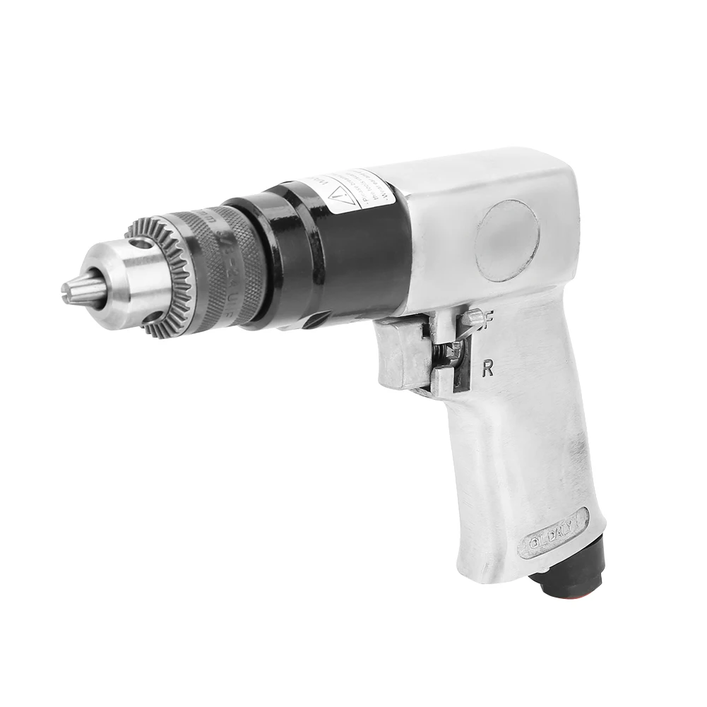 

3/8" 1700rpm Pneumatic Drill Reversible Air Drill Aluminum Convenient Flexible AD-102 Maintenance Machine for Furniture Drilling