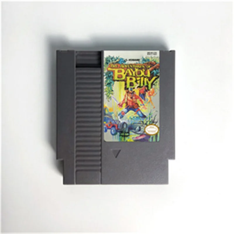 The Adventures of Bayou Billy Game Cart for 72 Pins Console NES