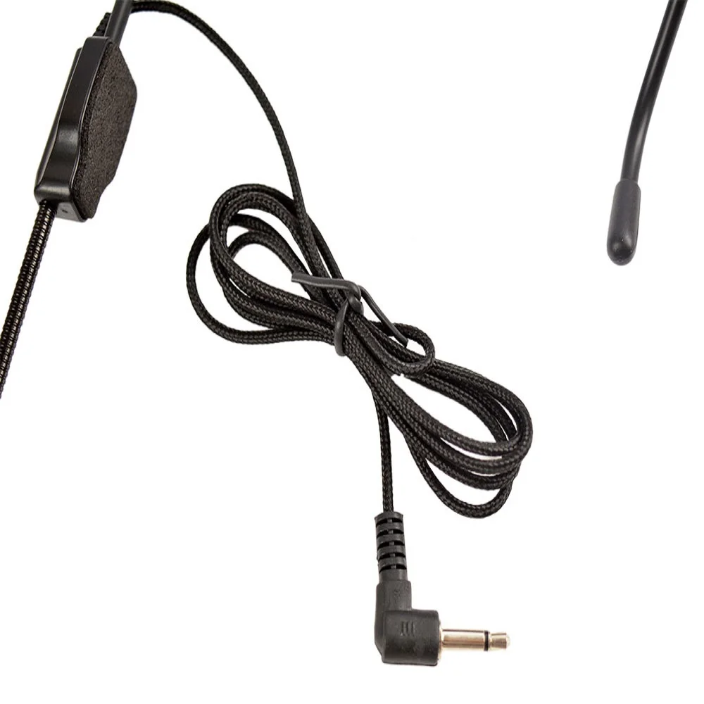 1PCS Hot Sale Pratical External Voice Collar Clip Mic Speaker Mike Wired Headset Microphone Portable and Easy to Use