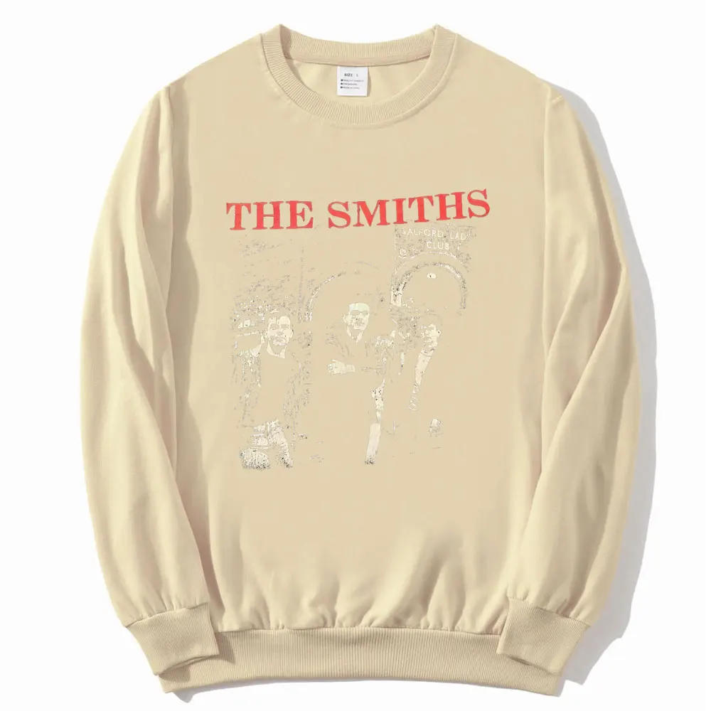 The Smiths British Rock Band Sweatshirt Autumn Winter Men\'s Fashion Streetwear Men Women Casual Oversized Pullover Sweatshirts