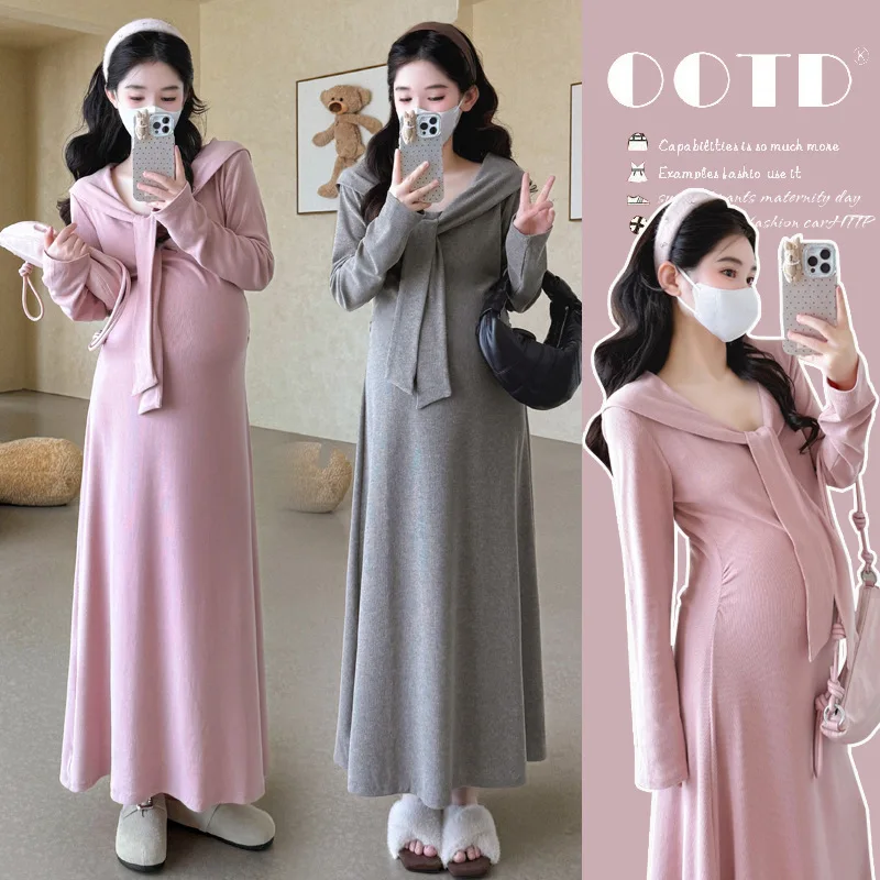 vestiti-premaman-2025-autunno-nuovo-stile-coreano-slim-fit-moda-mamma-t-shirt-a-maniche-lunghe-abito-elegante-che-riduce-l'eta