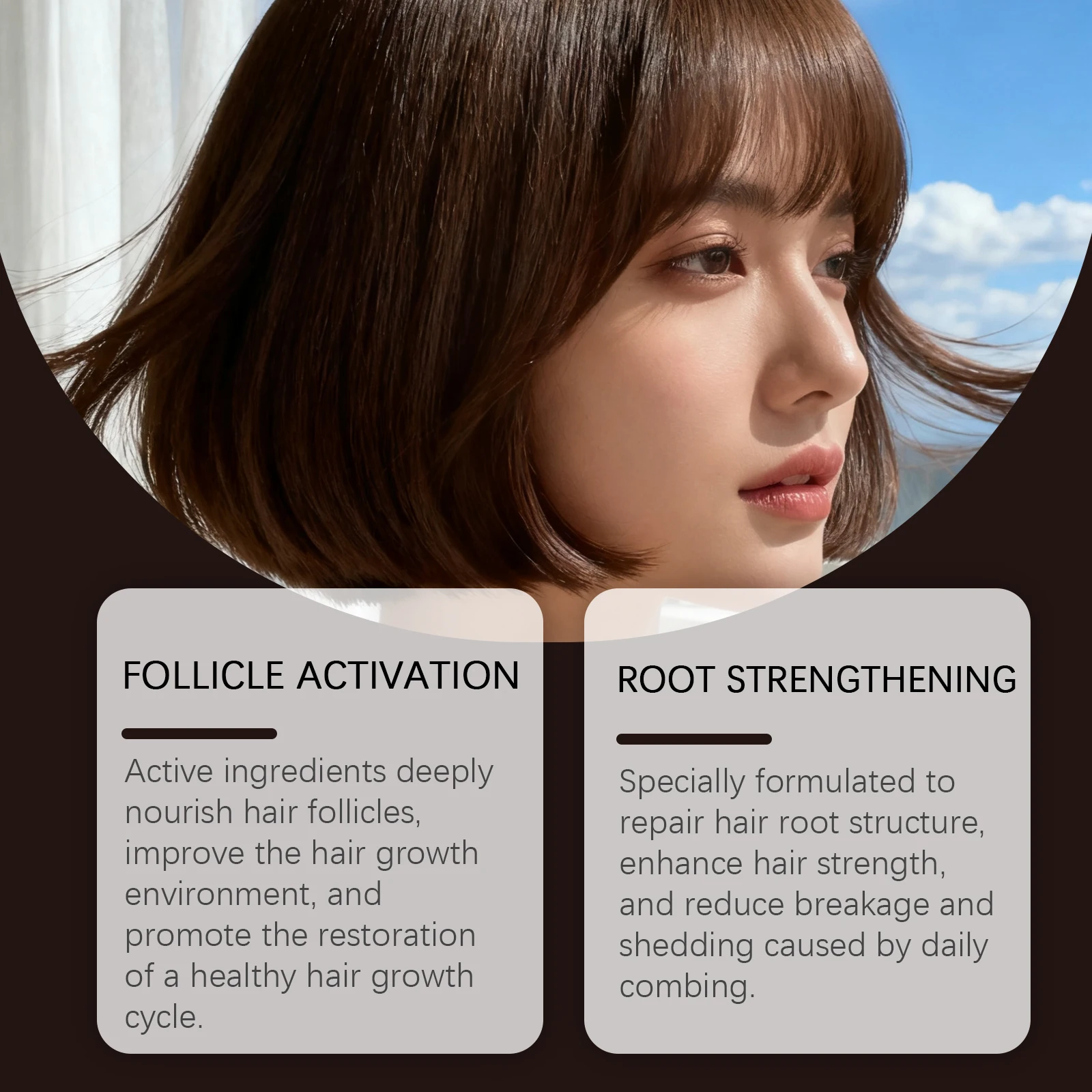Scalp Repair Serum Prevent Loss Stimulate Hair Follicle Strengthening Root Hair Regrowth Smooth Nourish Growing Hair Essence
