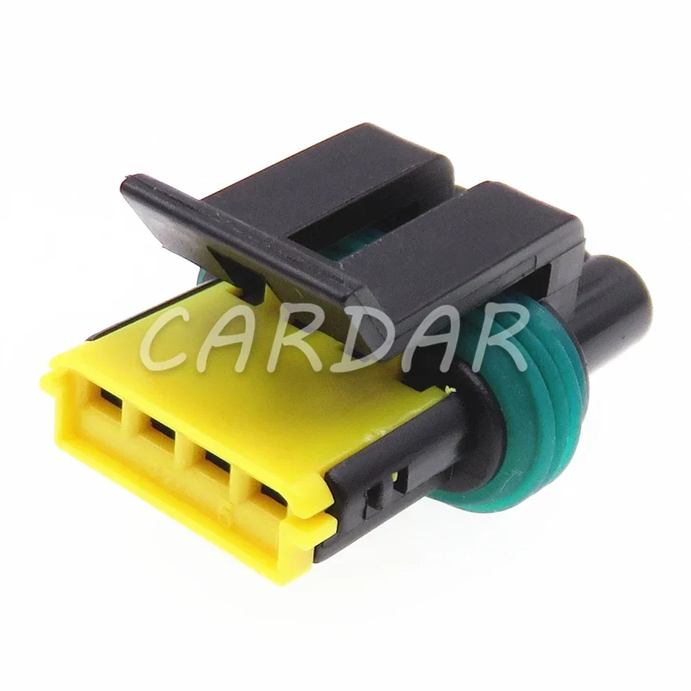 

1 Set 4 Pin 1.5 Series Auto Electrical Connector AC Assembly Car Wire Cable Plastic Housing Waterproof Socket