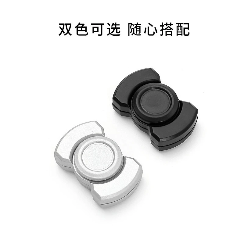 3 In 1 Metal Butterfly EDC Fidget Spinner Pop Coin Push Slider