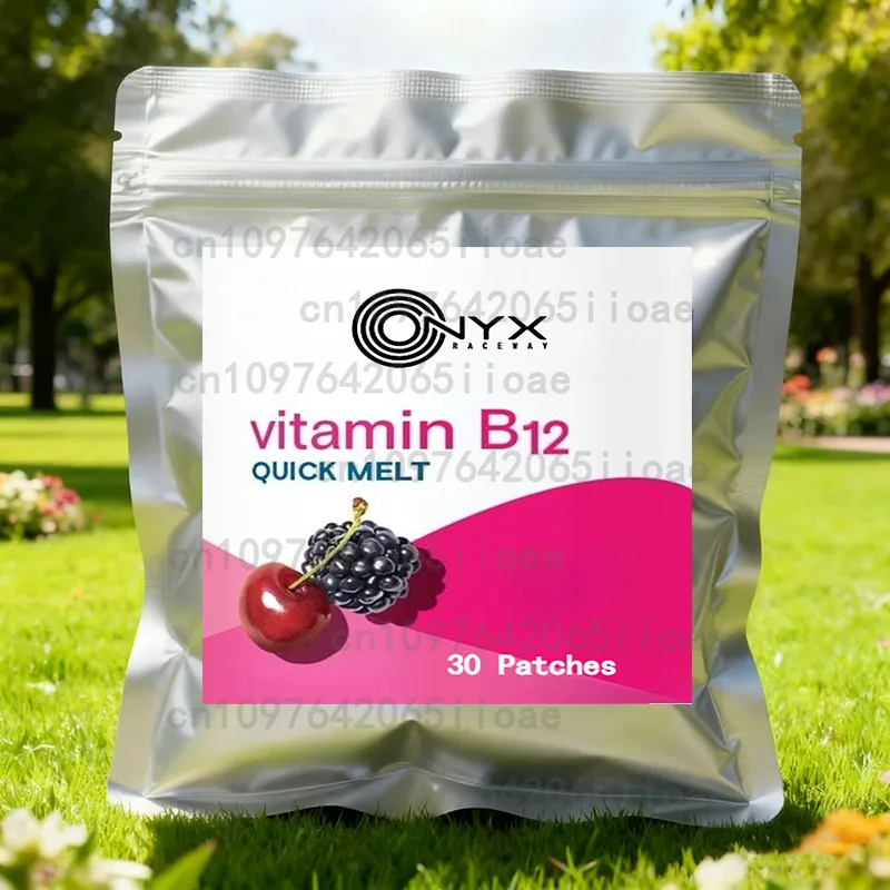 

30 патчей B12 Прозрачные пластыри — 100% натуральные витаминные пластыри для женщин, энергии, фокусировки и поддержки тела