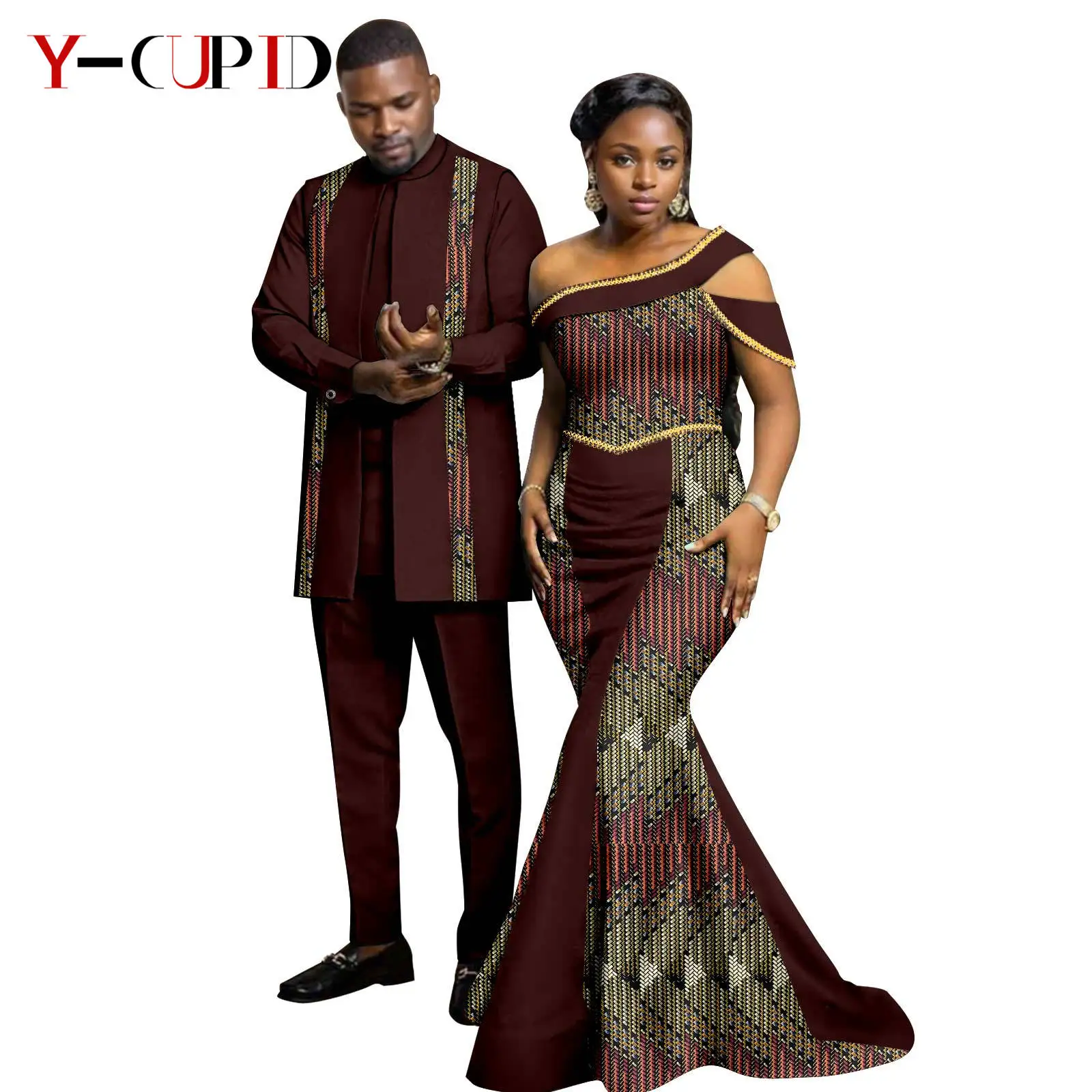 Рисунок 3 - Женские платья с Африканским принтом русалки