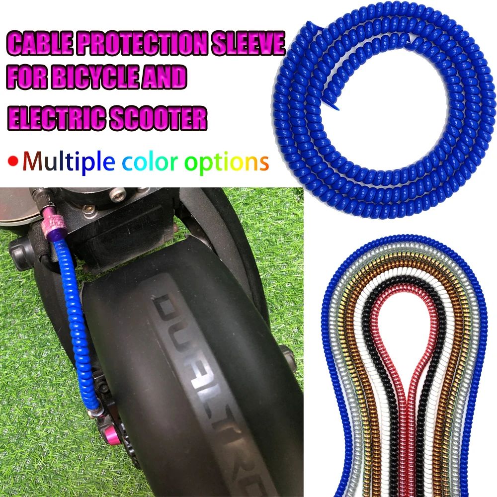 For Bicycle and Electric Scooter Brake conduit protective sleeve Wire harness protective sleeve Winding conduit Accessories