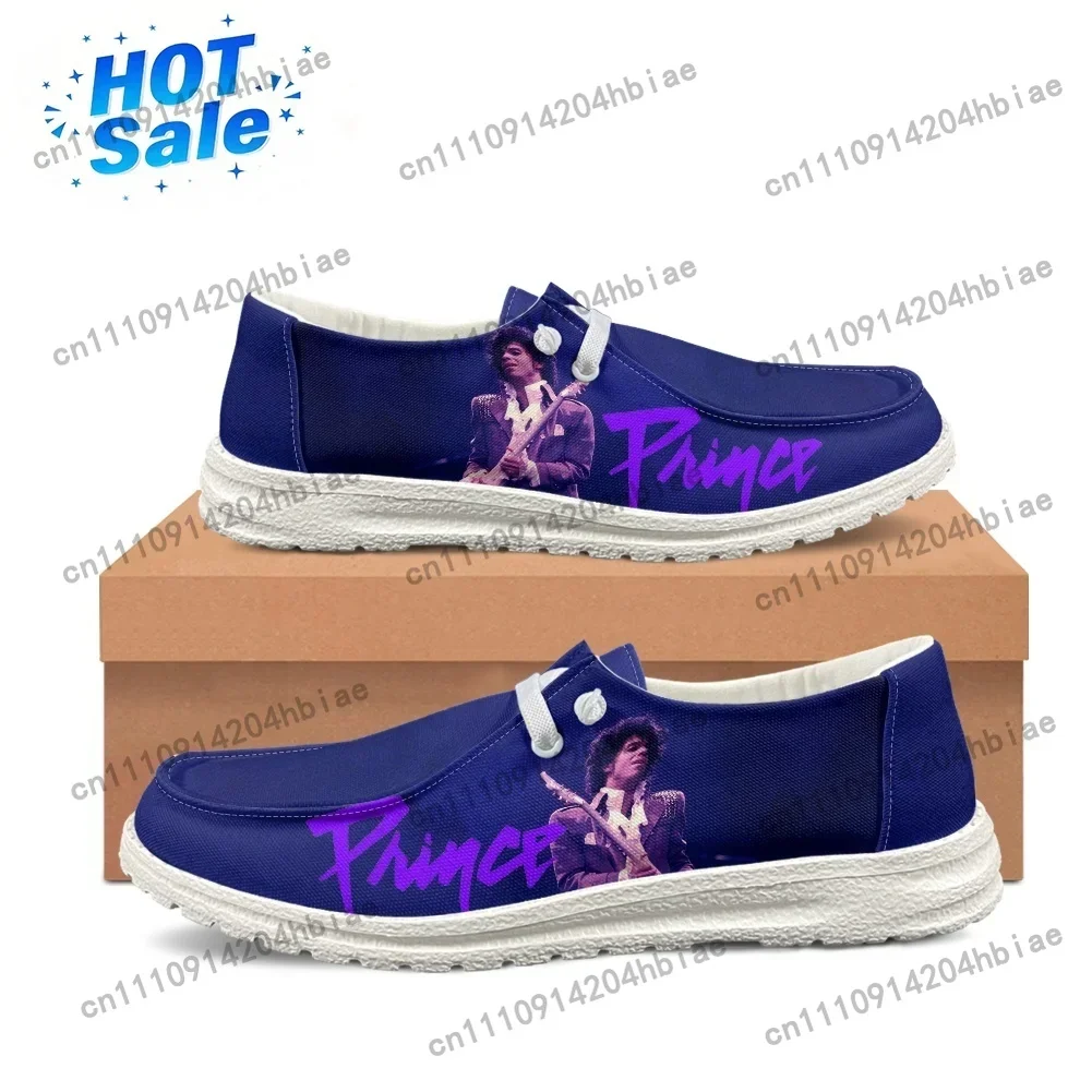 Prince Rogers Nelson Singer Casual Shoes Mens Womans Flat Shoe Breathable Outdoor Lightweight Footwear Couple Custom Made Shoe
