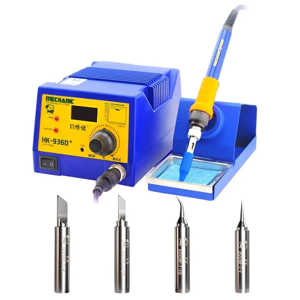 Universal Oxygen-free Copper 936 900M Welding Tips Lead Free Durable Soldering Iron Head Solder Head 936 937 Soldering Stations