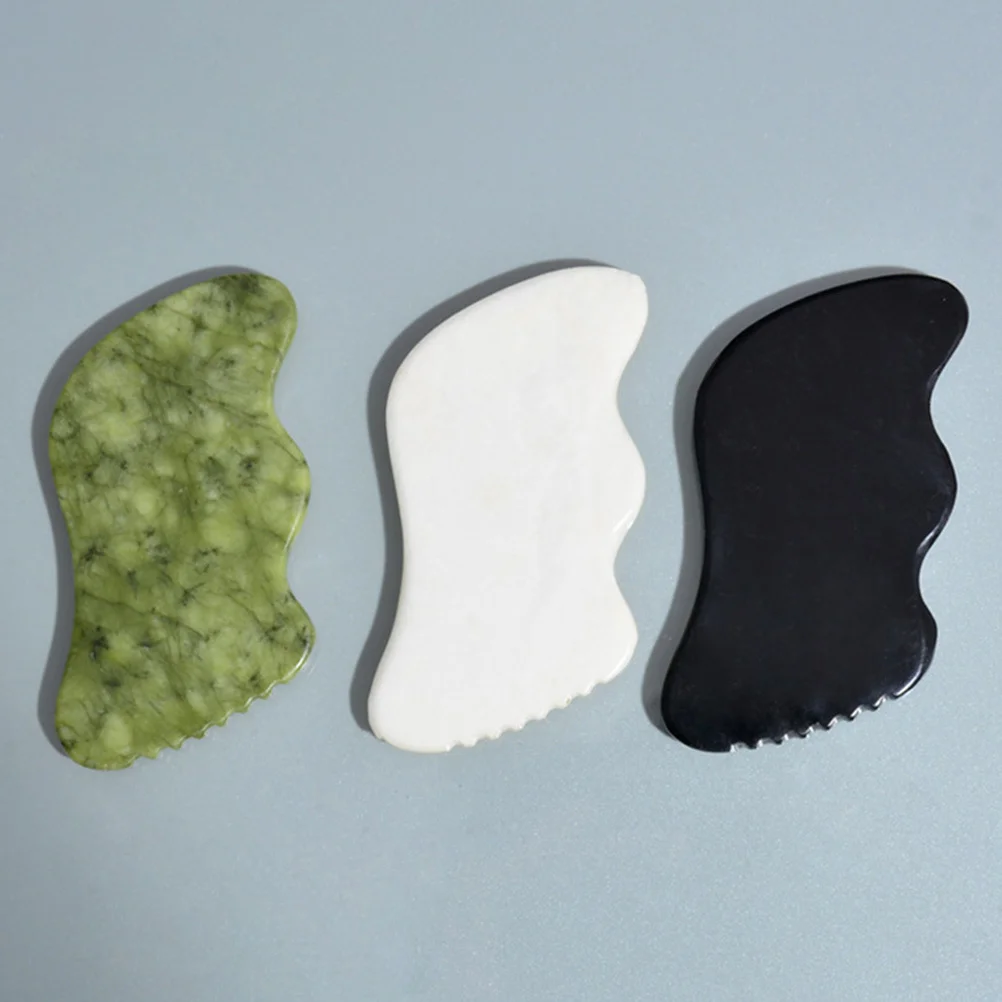 

Скребковая пластина, массажная доска из нефритового камня, полезная для мужчин и женщин, шея, лицо, спина, плечо, нога, расслабление мышц ног