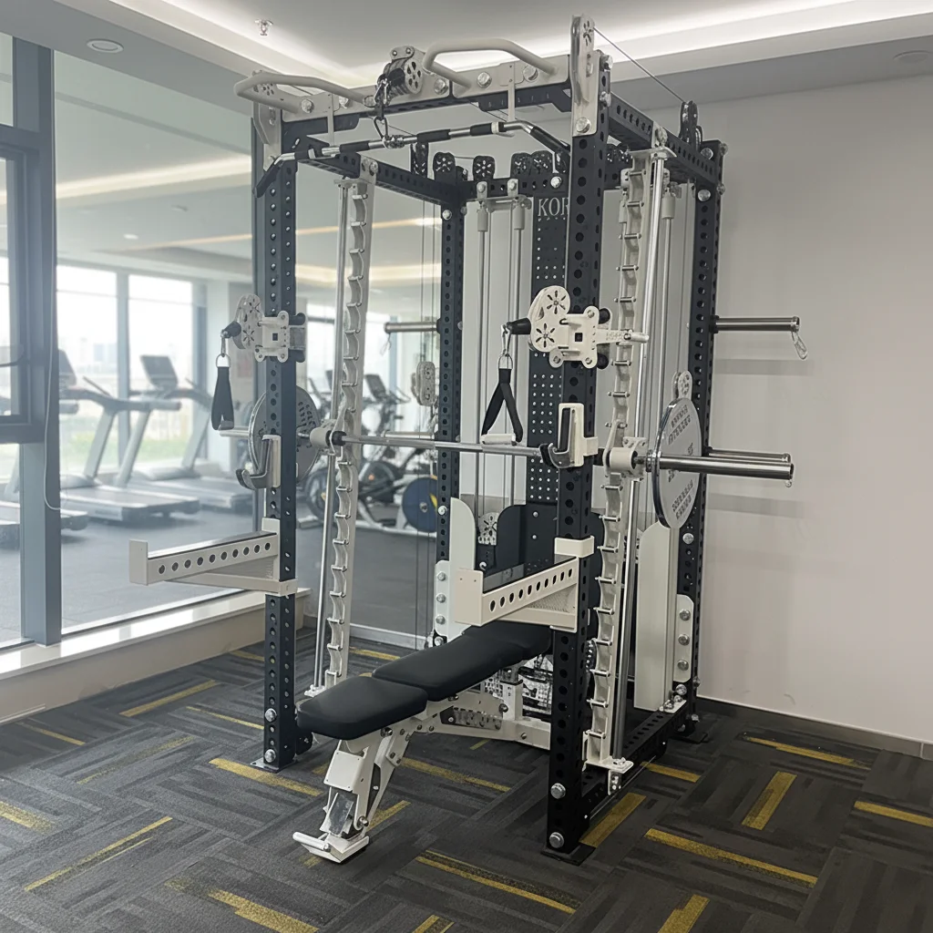 Factory Wholesale All in One Top Quality Strength Trainer Flying Bird Training Gym Power Rack Smith Machine Multi Functional