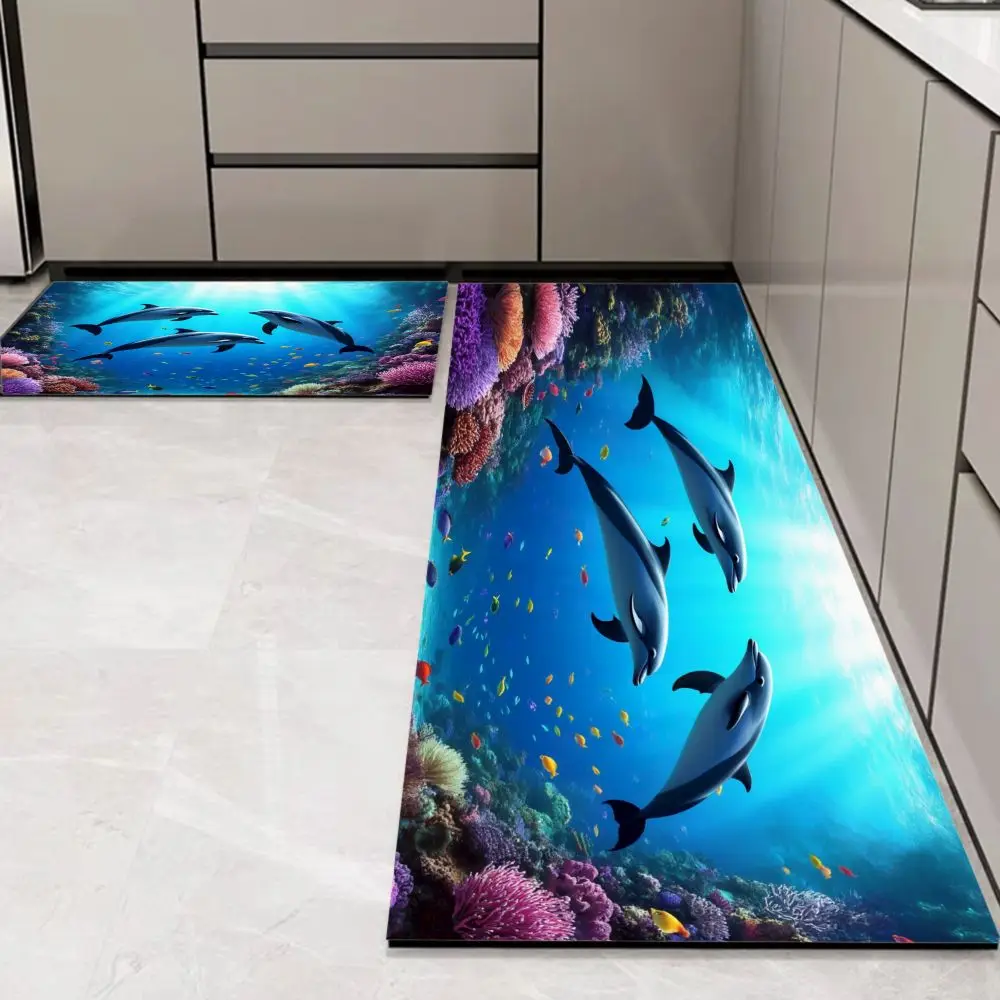 

VIKAMA Кухня, ванная комната и дверные коврики из диатомовой грязи: выцветание, водонепроницаемые, нескользящие - устойчивые к комфорту