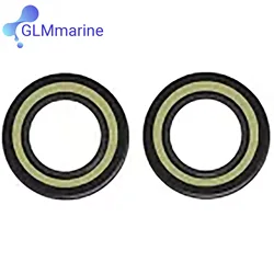 2Pcs Oil Seal 93101-23070 for Yamaha Outboard 30HP 40HP 48HP 50HP 55HP 60HP 70HP 1984-2021 Engine Replacement 18-0297 85228