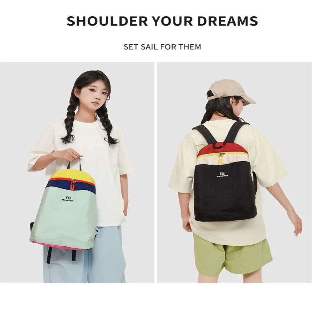 

Large Capacity Mountaineering Backpack Multi-Color Wear-Resistant Hiking Backpacks Stitching Waterproof Travel Backpack