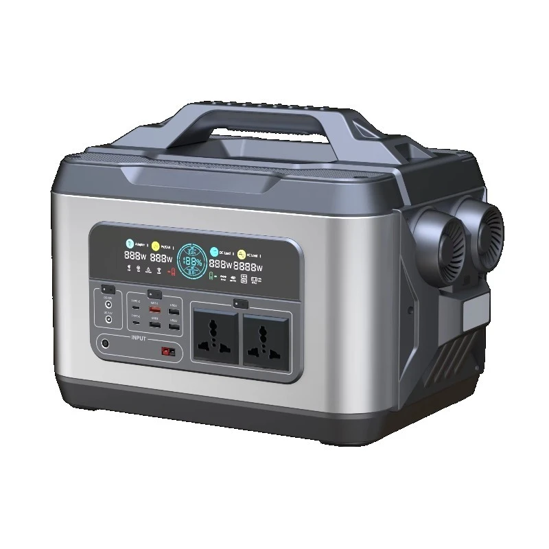 

High quality solar energy storage generator 2200W Lifepo4 battery portable solar power plant solar system home