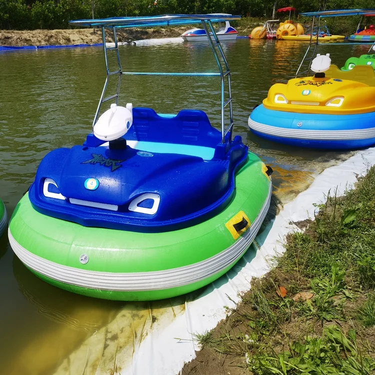 

Floating Inflatable Game Electric Motorized Bumper Boat