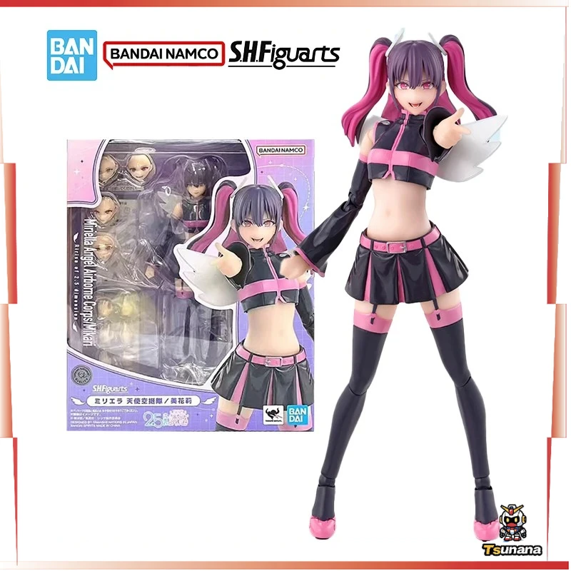 Bandai Genuino 2.5 Dimensionale Seduzione Modello Kit Anime Figure SHF Mikari Tachibana Action Figure Collection Modello Giocattoli Regali