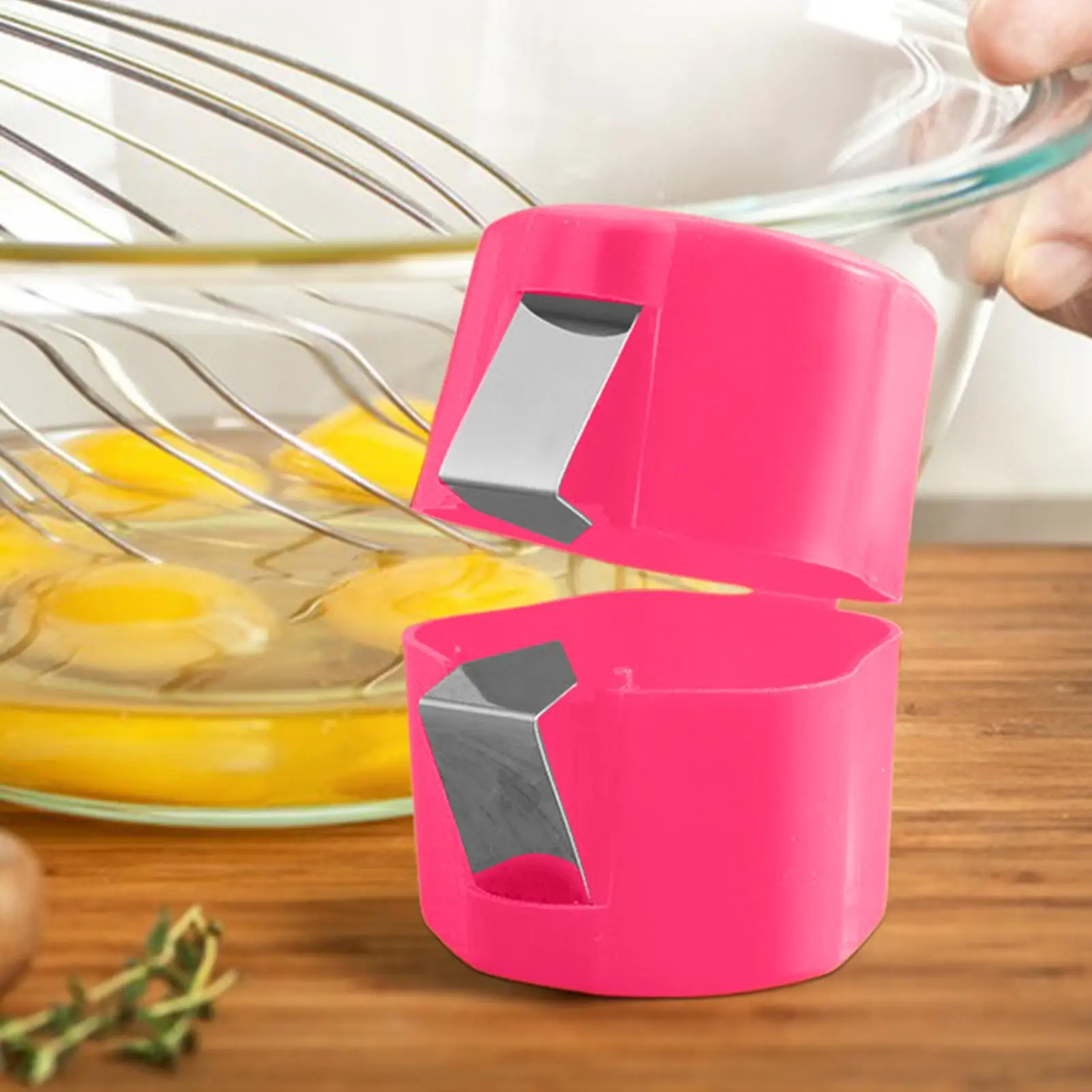 1pc Eggshell Opener Eggshell Separator Handheld Household Egg Cutting Tool Portable Egg Cracking Tool For Home Baking