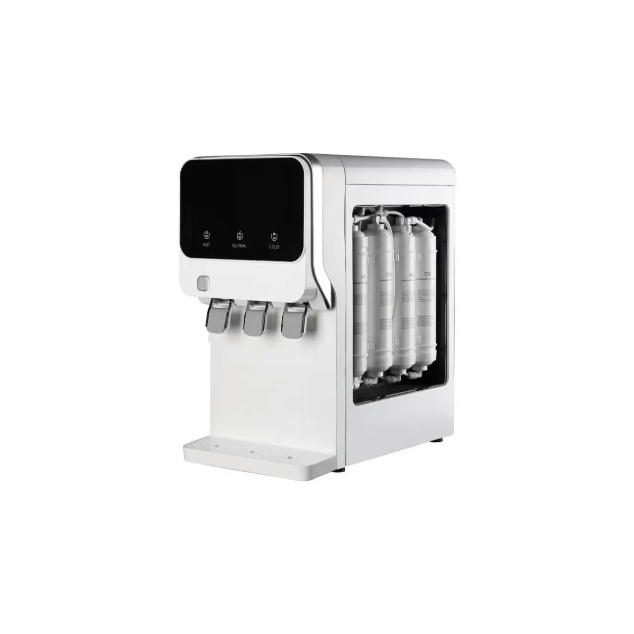 OEM Direct Drinking Water Dispenser Hot Cold Hydrogen Water Purifier Desktop Household Water R O Machine for Home and Office
