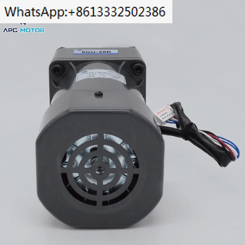 100 type 180W 220V AC gear reduction/speed regulation motor, fixed speed 6IK180RGN-C 380V motor