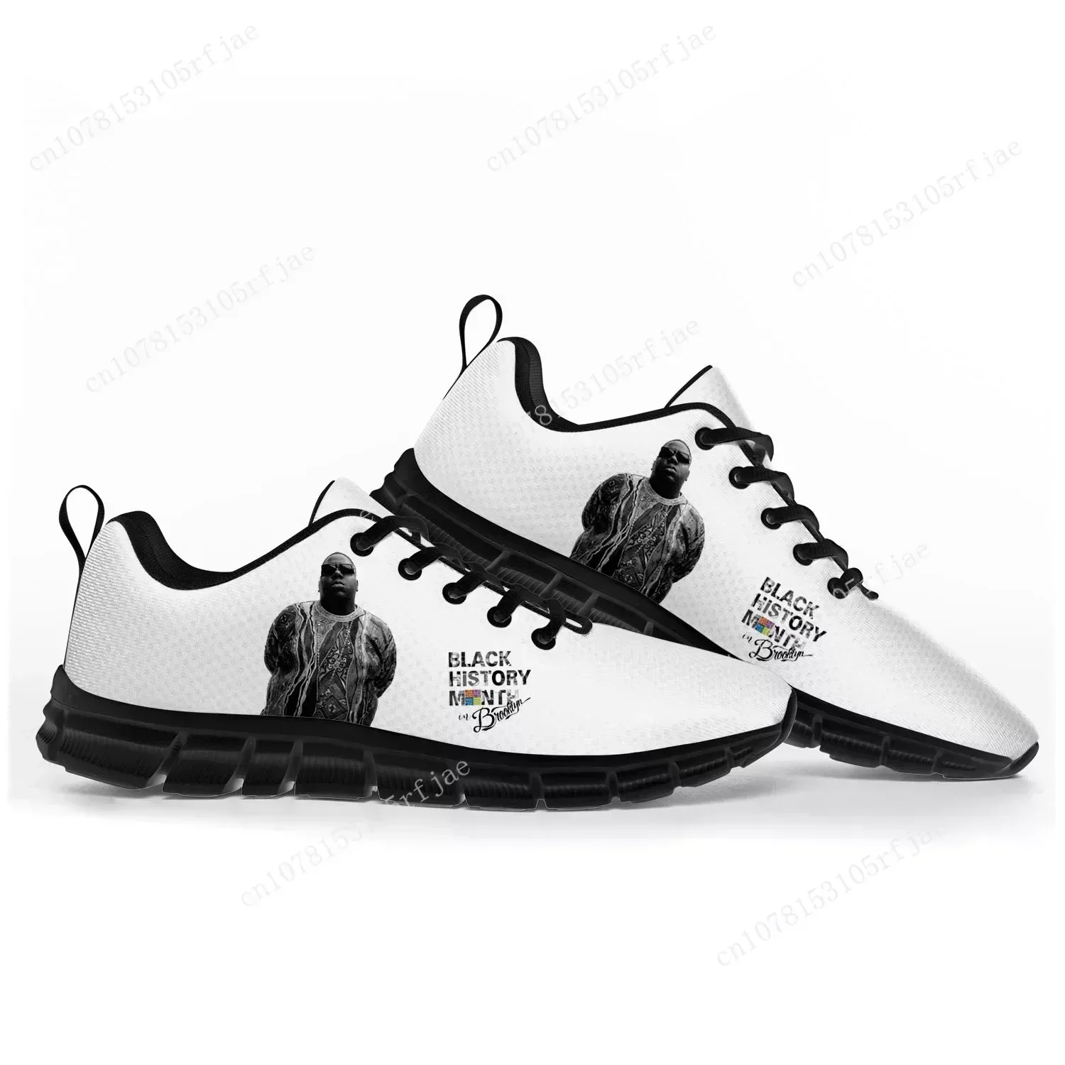 The Notorious B.I.G Rapper Trends Sports Shoes Mens Womens Teenager Kids Sneakers Custom High Quality Couple Shoes