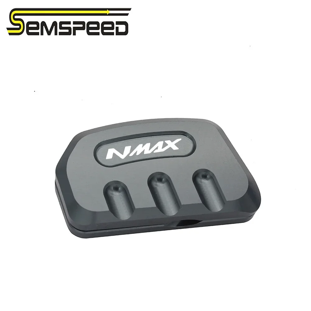 لوحة تمديد حامل جانبي لياماها NMAX 125/150/155 2023-2025 مسند مضاد للانزلاق لوحة دعم تركيب دراجة نارية Foutes