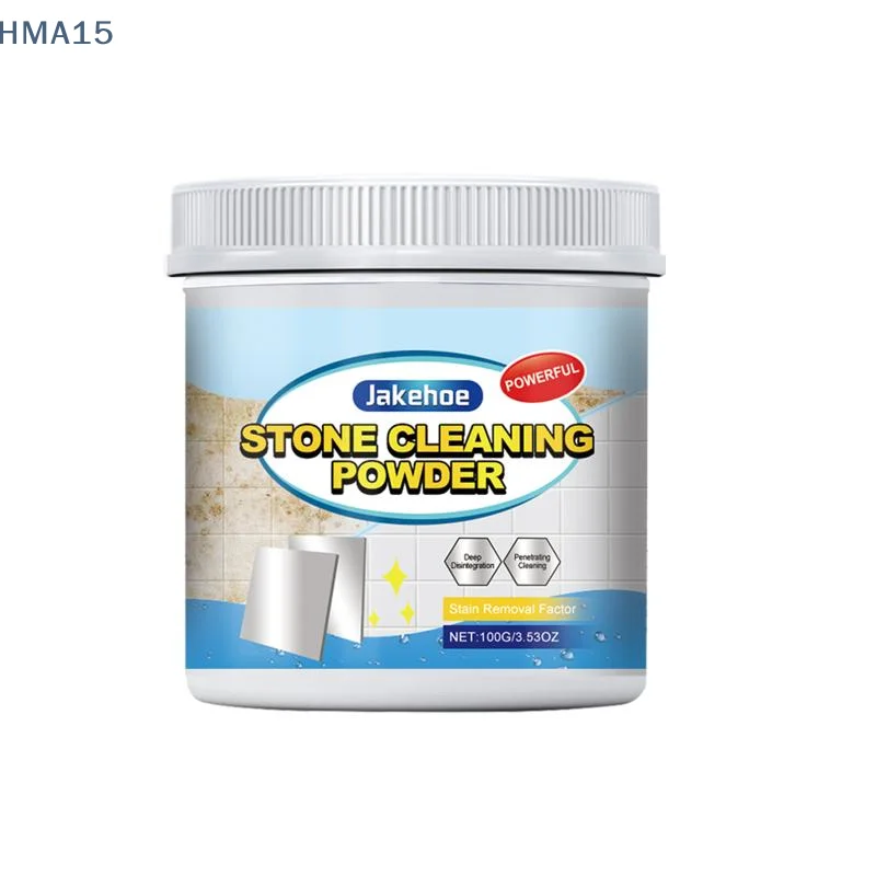 

[H]Jakehoe Stones Cleaning Powder, Kitchen Countertop Marble Tile Cleaning Oil Stain Removal Polishing Powder