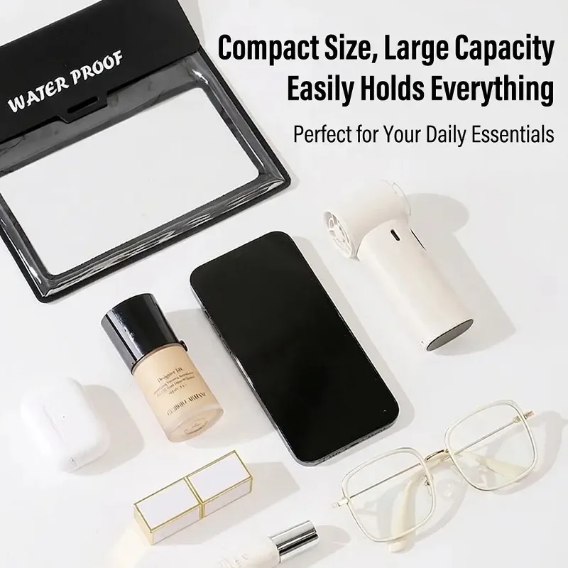 Waterproof Phone Bag Large Capacity Touch Screen Compatible Swimming Diving Sealed Pouch for Beach Drifting Crossbody Bag - view 4