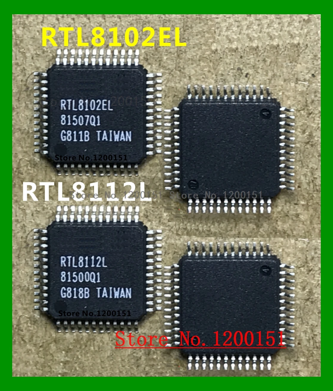 Rtl8102el rtl8112l lâmpada