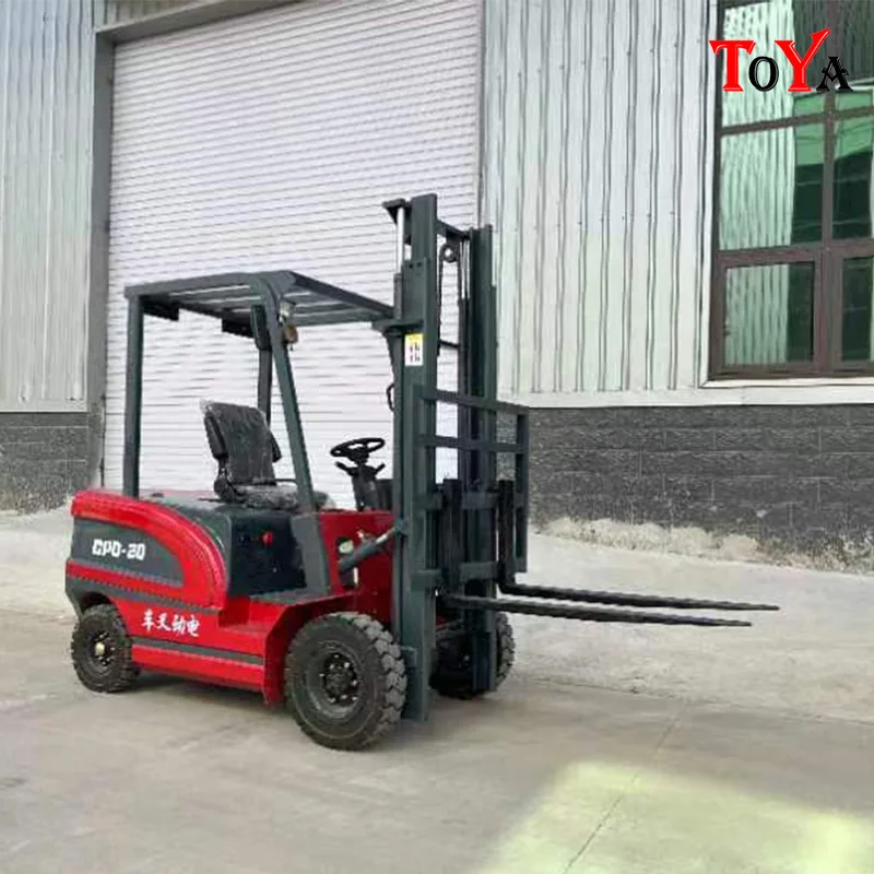 China Factory Direct 3 Tons New Energy Electric Forklift Truck simple operation lifting carrying Lithium-ion customized