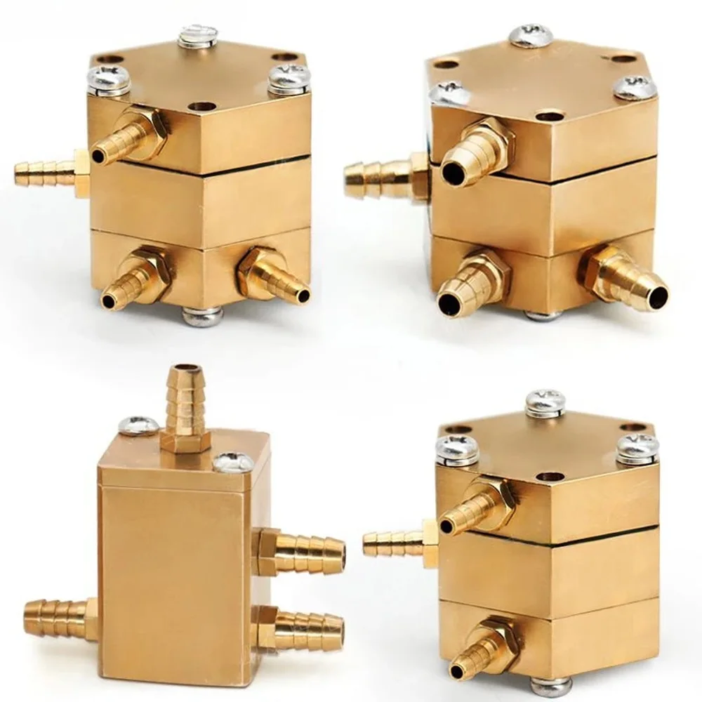 

1P Dental Chair Single Hexagon Valve Hexagon Pressure Water Valve Air Control Water Valve Water Air Path Connection Dentist Tool