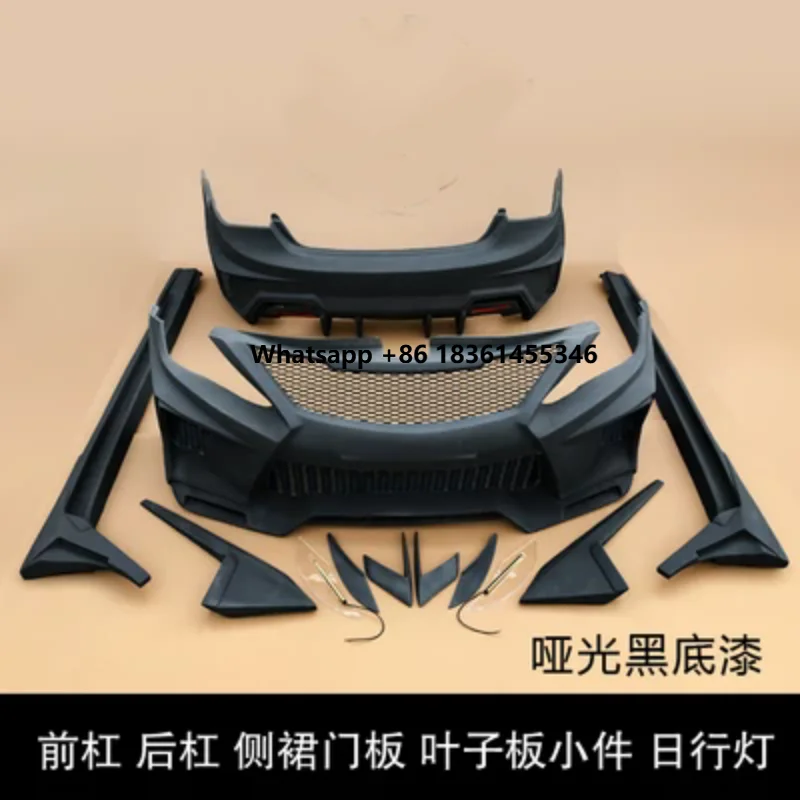 Body kit for Sonata 8th 2010-2015 modified front rear bumper grille side skirt vent surround