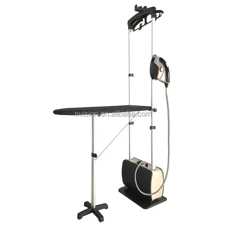 Support Samples As Seen on TV High Pressure 4 Bar Foldable Garment Steamer ,Vertical Steam Iron With Ironing Board