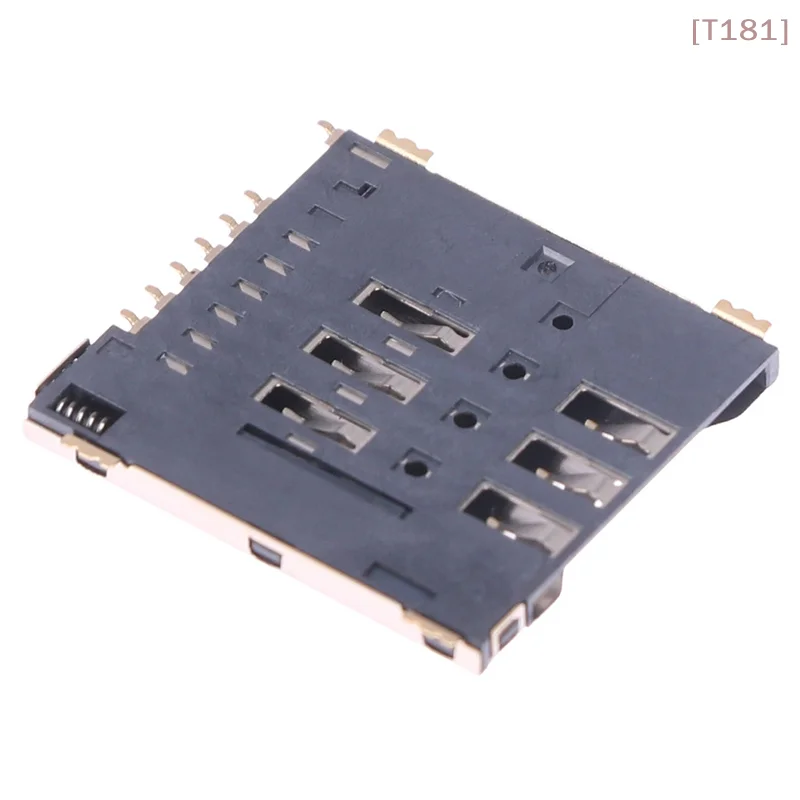 

Оригинальный разъем для SIM-карты MUP-C792, самопрокалывающийся, 6+1-контактный, слот для SIM-карты