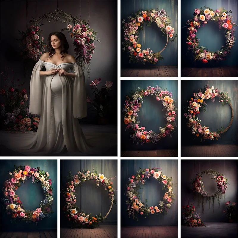 Art Garland Photography Backdrops Girls Maternity Lovers Portraits Abstract Photo Backgrounds Photobooth Studios Props Photocall