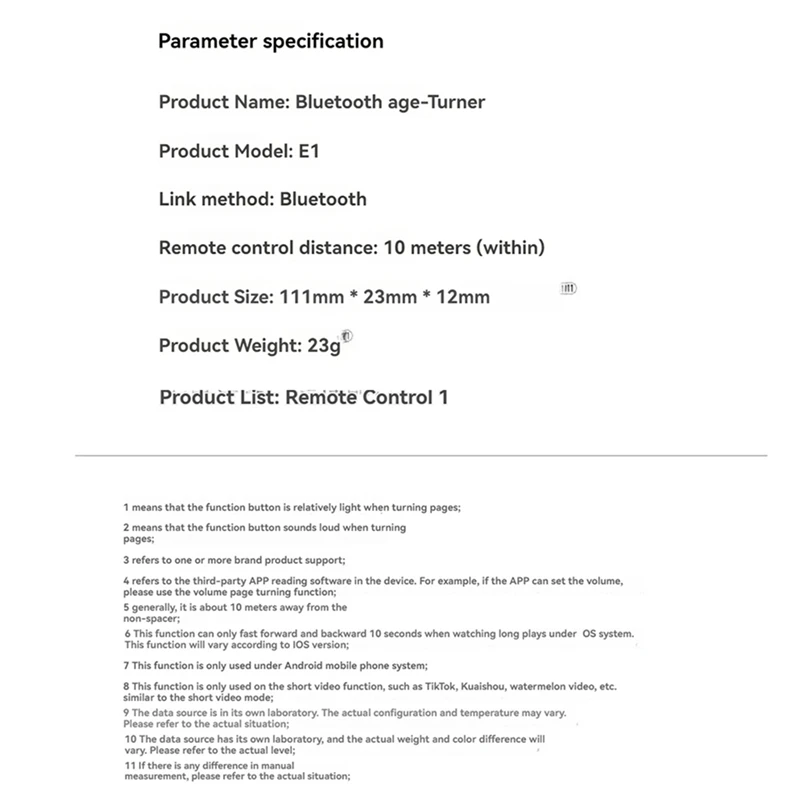 MAKE-BT Page Turner สําหรับ Ebook Reader สมาร์ทโฟนบลูทูธรีโมทคอนโทรลสําหรับรูดวิดีโอสั้นสําหรับ Android/IOS Lazy Artifact