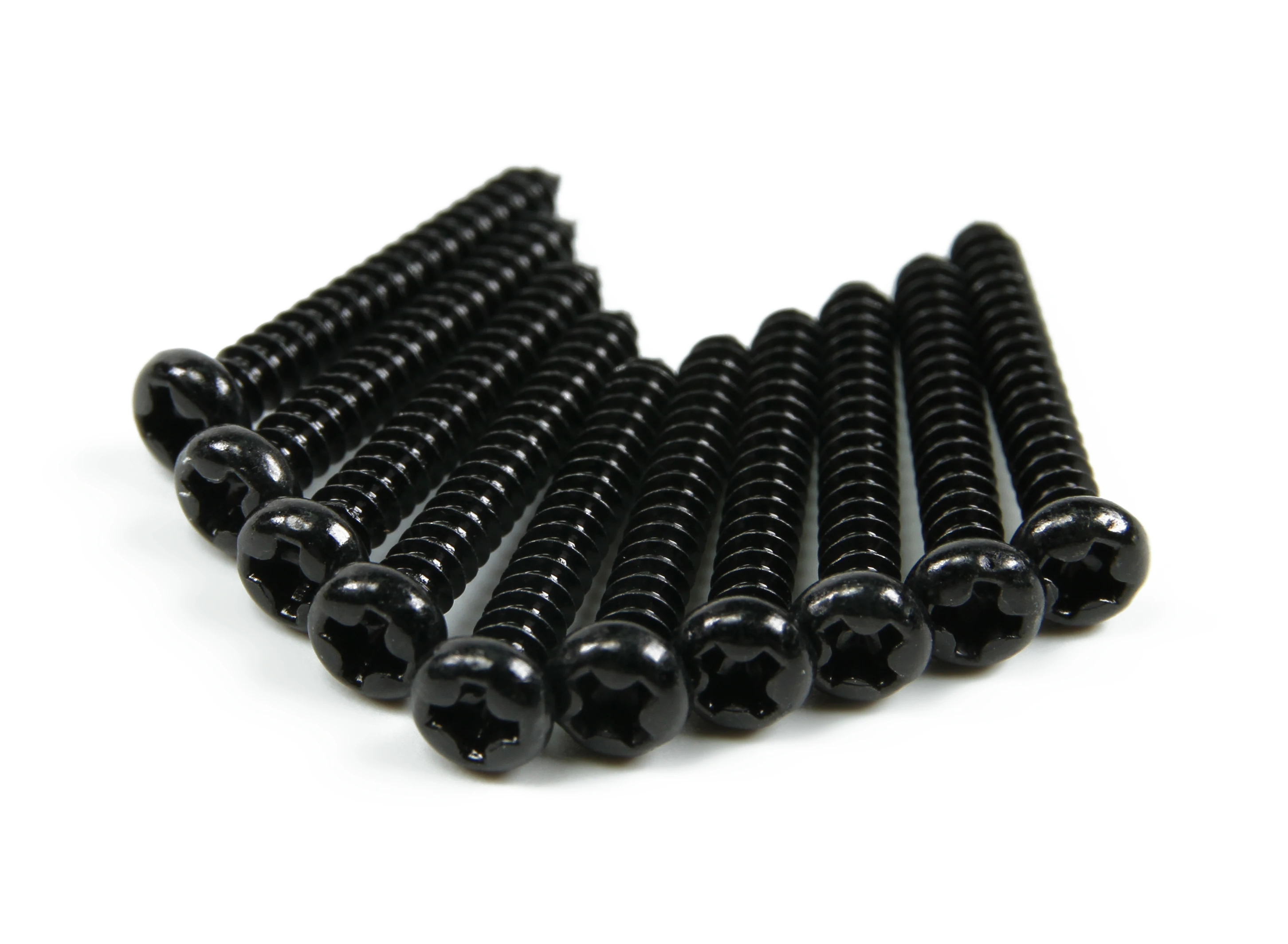 Screw Round Head Phillips M3x22mm Self Tapping Steel Black (10pcs)