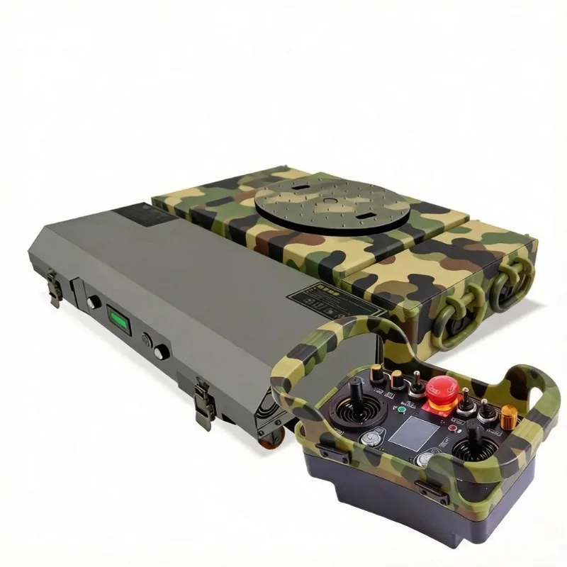 Electric Tank Crane Dual Motor Heavy Duty AGV Forklift Lithium Battery Wireless Remote Control New Machinery Moving Skates