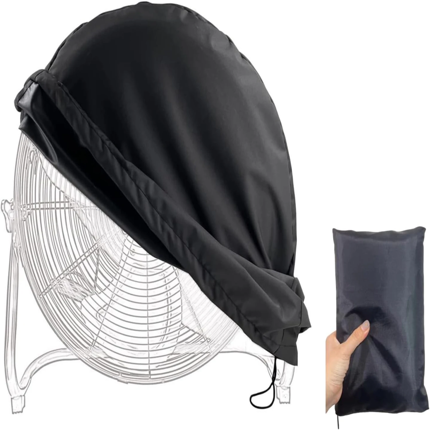 Промышленная крышка напольного вентилятора, водонепроницаемая и пыленепроницаемая крышка вентилятора, подходящая для большинства 18-дюймовых 20-дюймовых высокоскоростных промышленных магазинов и напольных вентиляторов