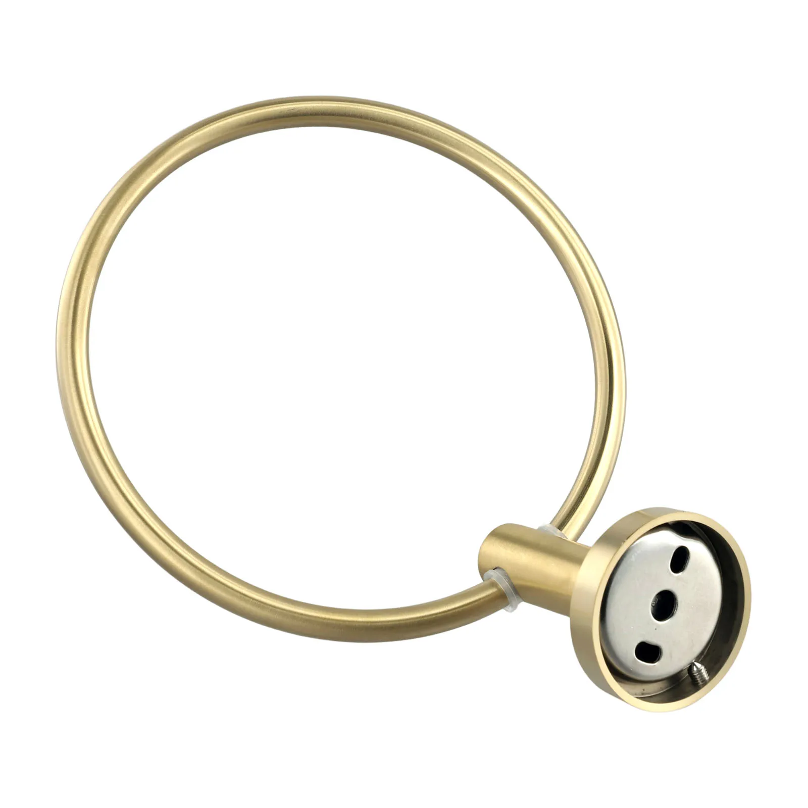 

High Quality Brand New Towel Ring Hardware Holder Ring Stainless Steel Towel Towel Rail Wall Mount Accessories