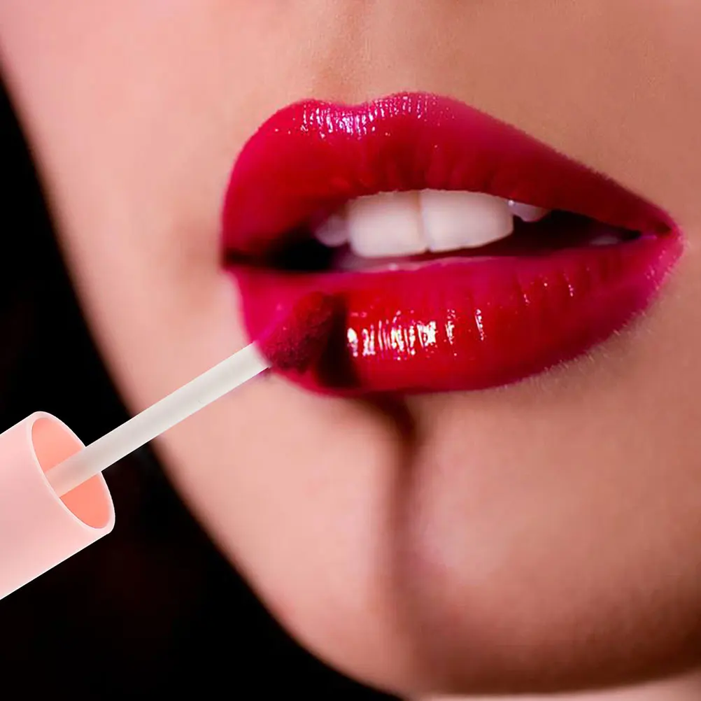 

5pcs Gloss Tubes ABS Mini Lightweight Travel Wallet DIY Lip Color Gloss Oil Bottles Plastic Lipstick Tubes Storage