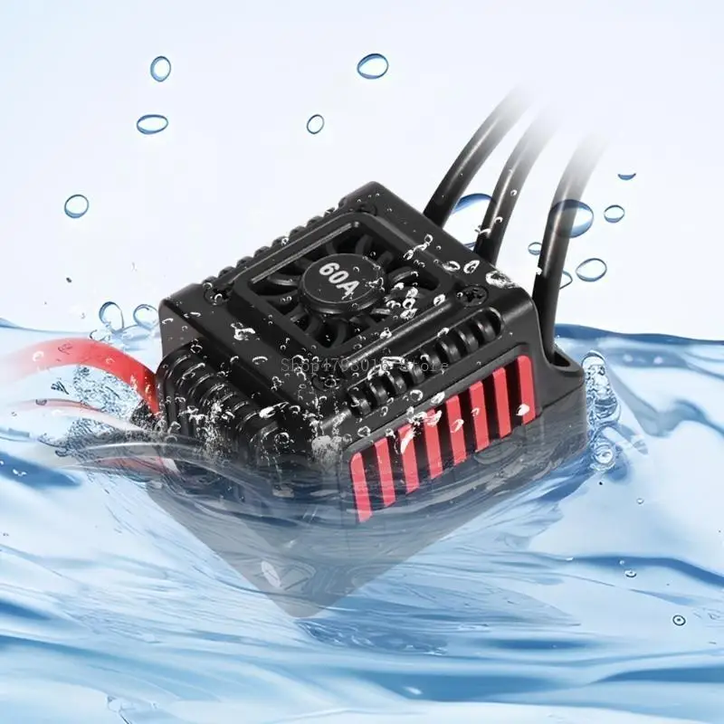 

Waterproof Electric Speed Controller for 1/10 Remote Control Truck Car