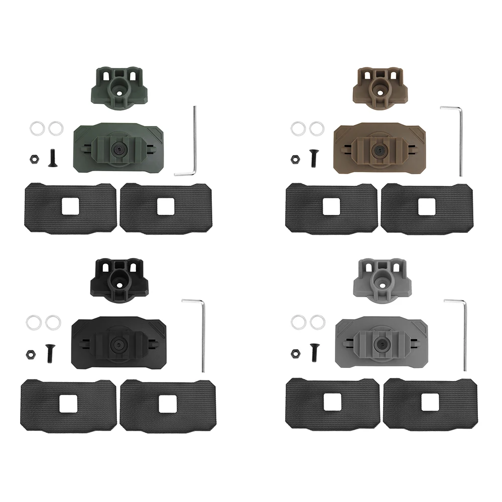 

Outdoor Sports Two Fixed Modes Universal Helmet Tactical Light Night Vision Device Rotatable Adapter