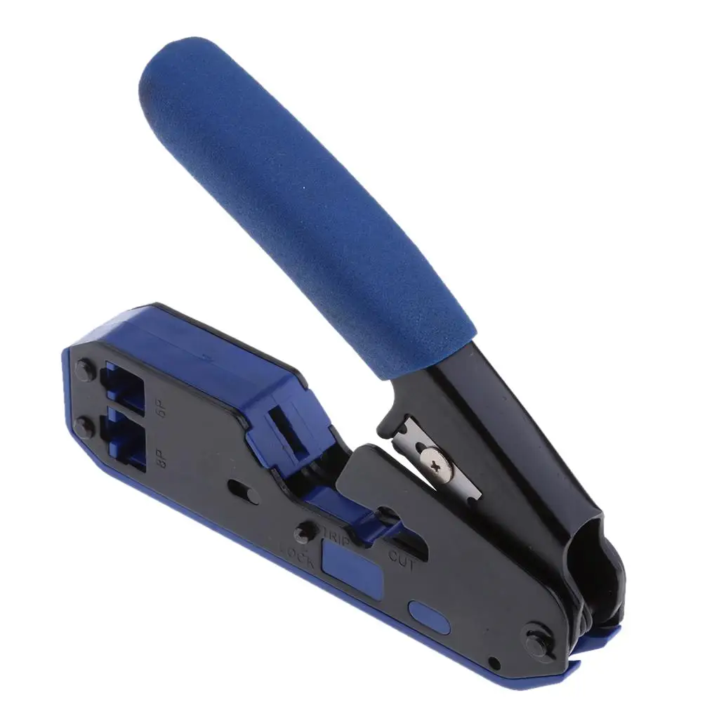 Kit de ferramentas manuais ajustáveis de espessura de crimper de alicate de cabo