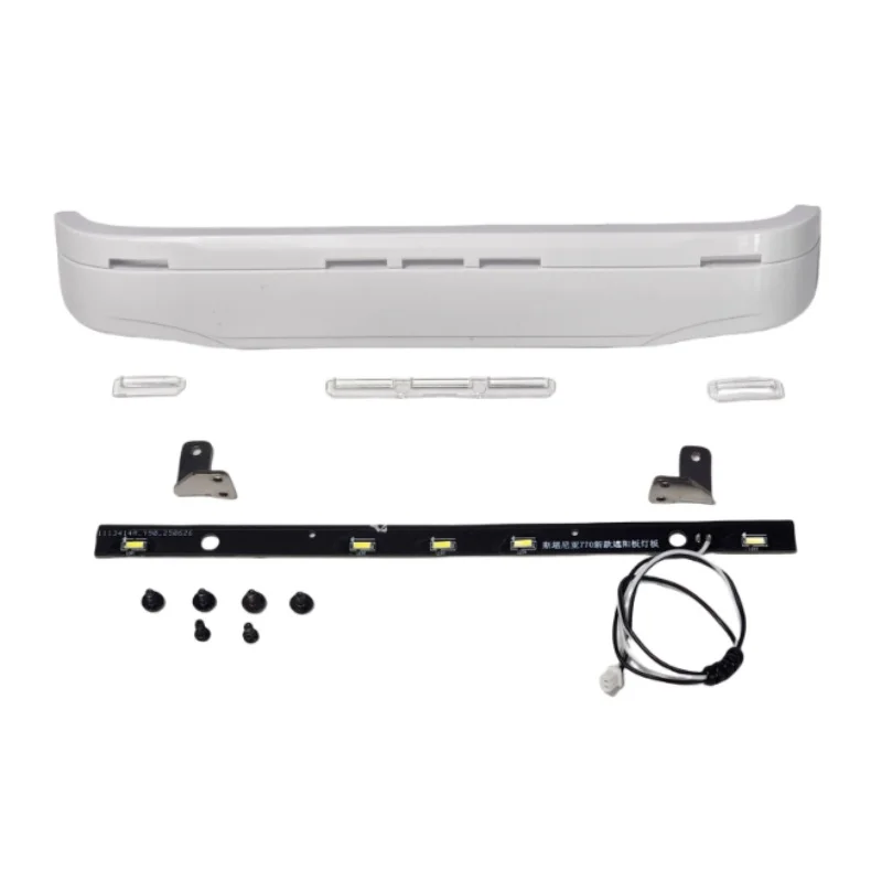 1 Set LED Simulazione Visiera Parasole Lampada Della Luce per 1/14 Tamiya RC Autocarro Con Cassone ribaltabile Per SCANIA 770S 6X4 56368 8X4 56371 Parti di Automobili di Aggiornamento